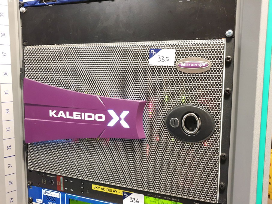 Miranda Kaleido X Multiviewer with plug in cards i...