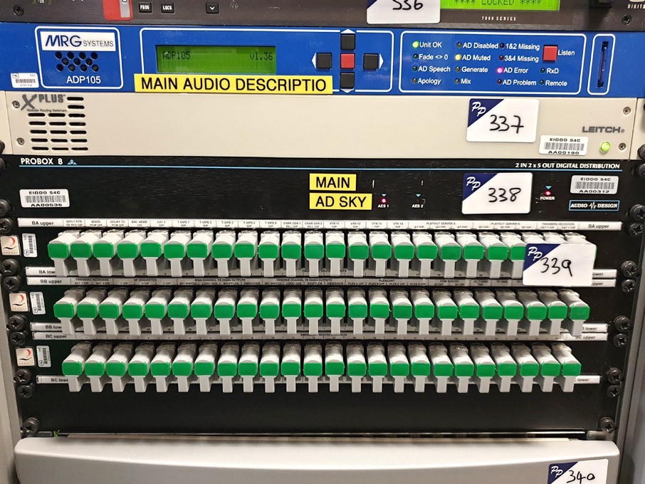 Audio Design ProBox 8 2 in 2x5 out digital distrib...