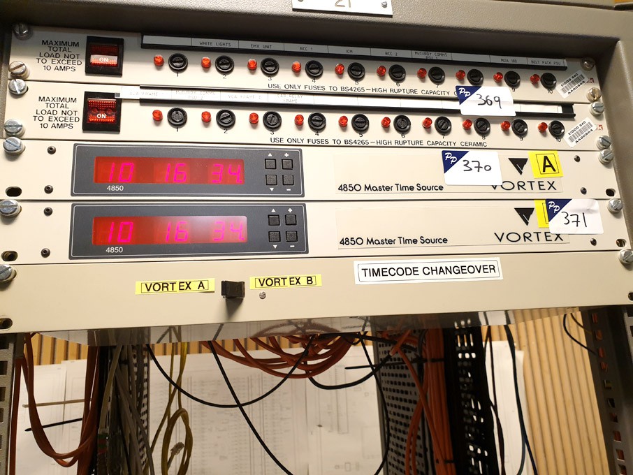 Vortex 4850 master time source