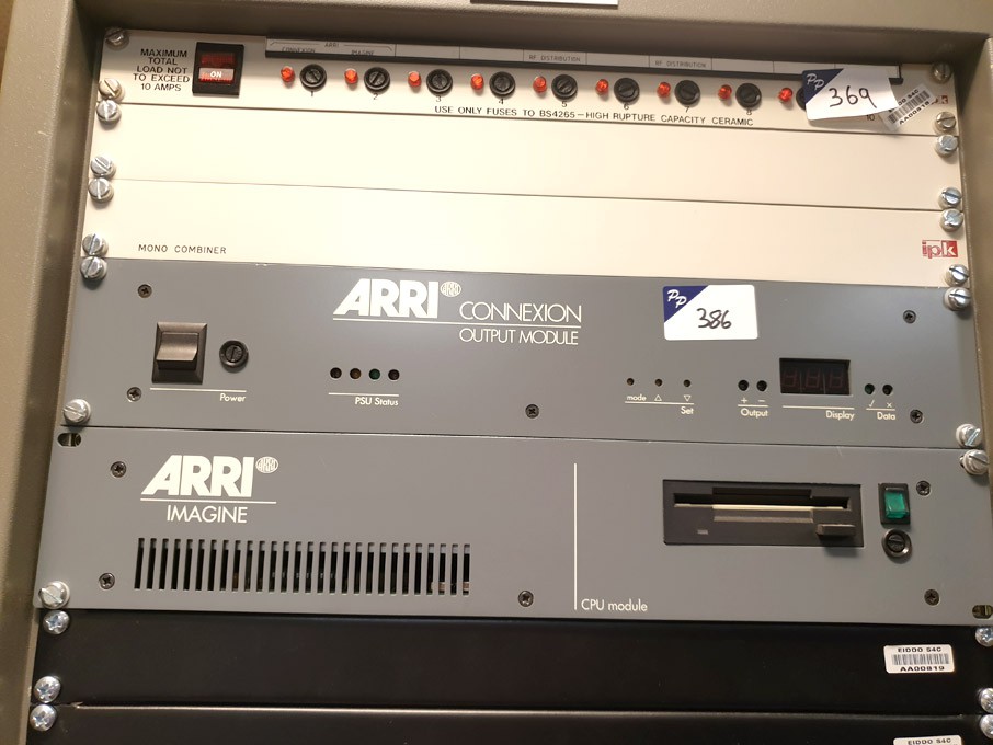 Arri connection output module, Arri imagine CPU mo...