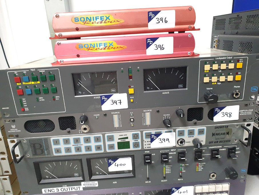 TSL AMU2-2MD embedded PPM audio monitoring unit