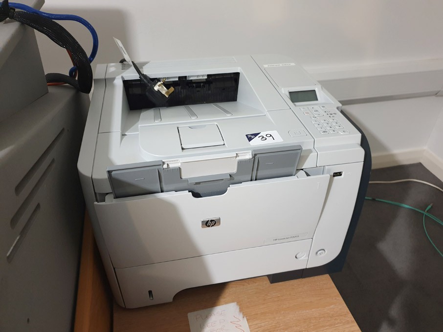 HP P3015 LaserJet mono a4 printer, network connect...