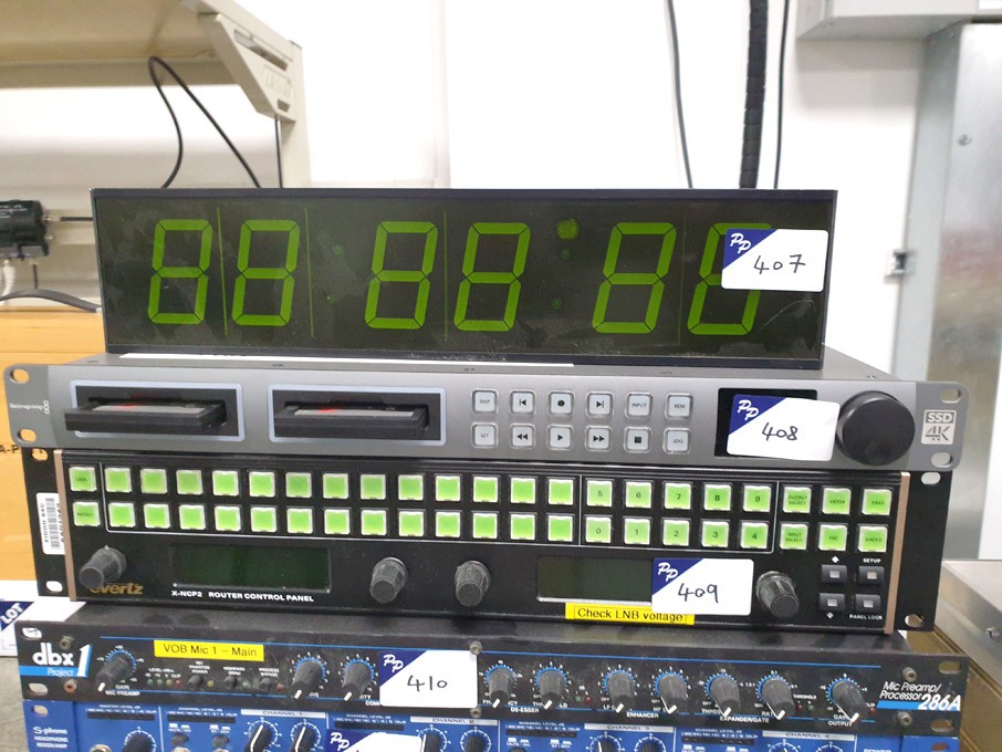 Evertz X-NCP2 router control panel