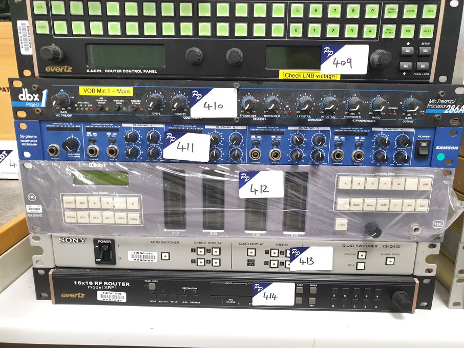 DBX Project 1 286A mic preamp processor