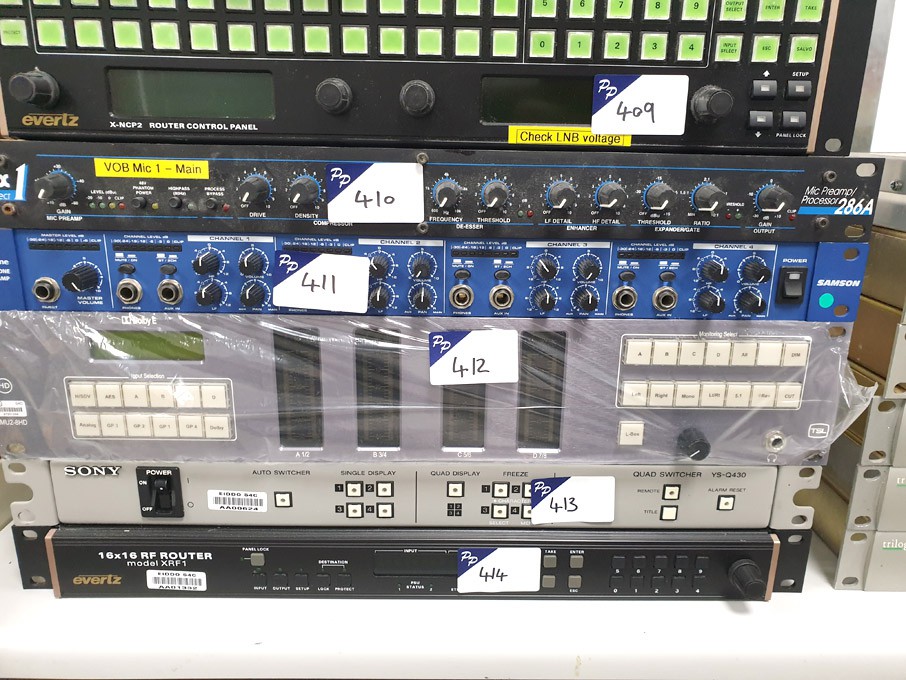TSL AMU2-8HD high definition audio monitoring pane...
