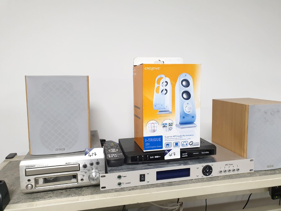 Denon UD-M31 CD micro system, Technika Freeview bo...