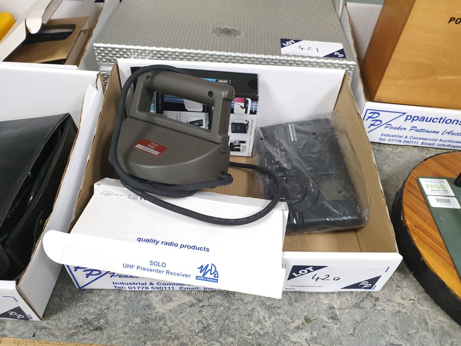 Wood & Douglas presenter receiver (boxed), Vivitar...