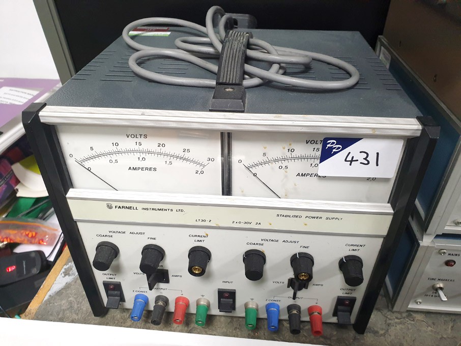 Farnell LT30-2 Power supply, 2x 0-30v / 2A output