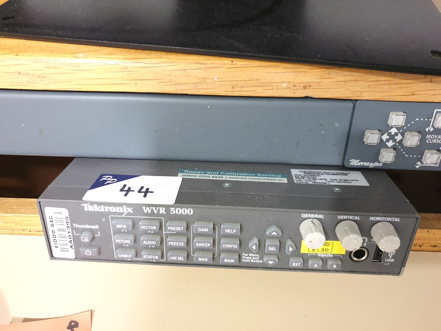 Tektronix WVR 5000 waveform rasteriser