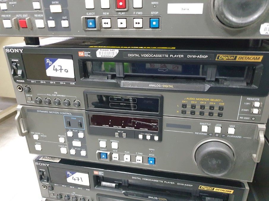 Sony DVW-A510P digital video cassette player