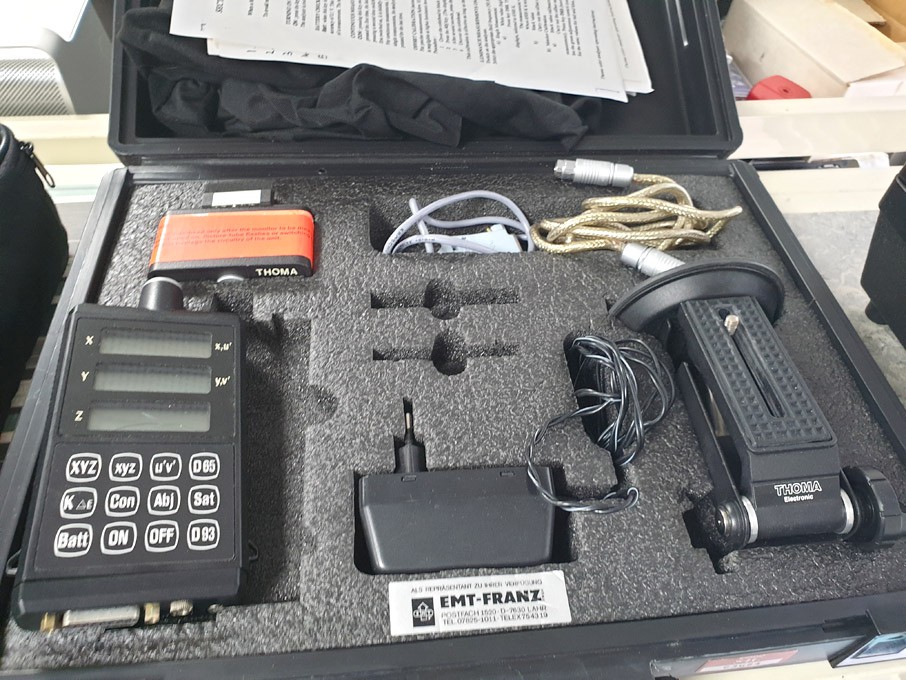 Thoma TMF2 colour analyser in Carry case