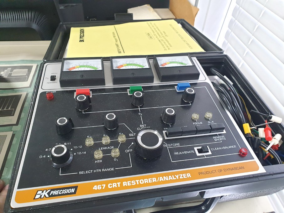 BK Precision 467 picture tube restorer / analyser...