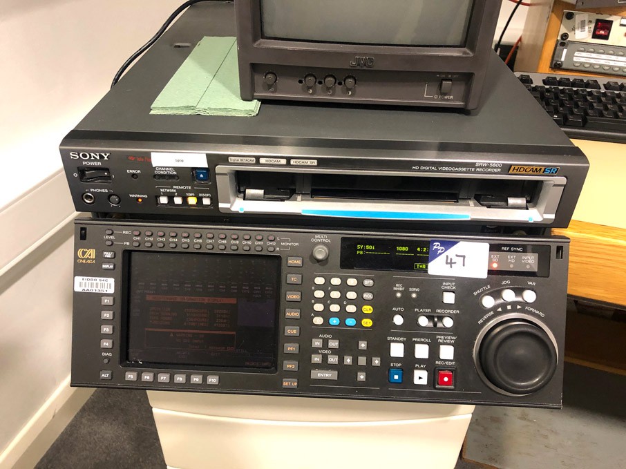 Sony SRW-5800 HD digital video cassette recorder,...