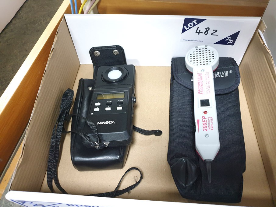 Minolta chroma meter, Progressive Electronics 200E...