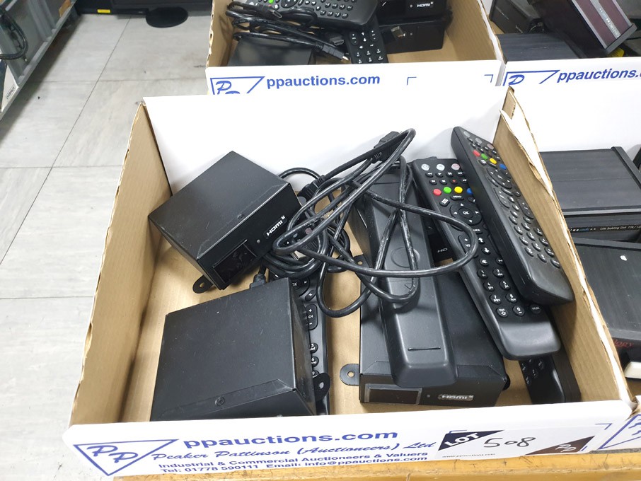 4x Amino HI50 HDMI boxes with remotes