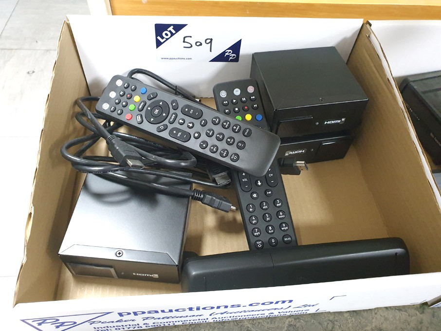 3x Amino H150 HDMI boxes with remotes