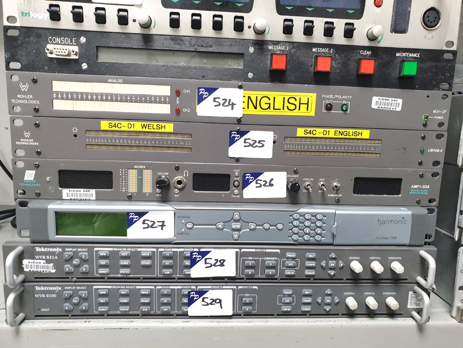 Wohler AMP1-5DA digital audio monitor panel