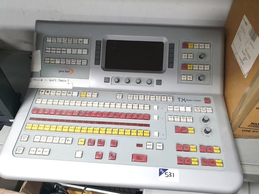 Pro-Bel TX master control console
