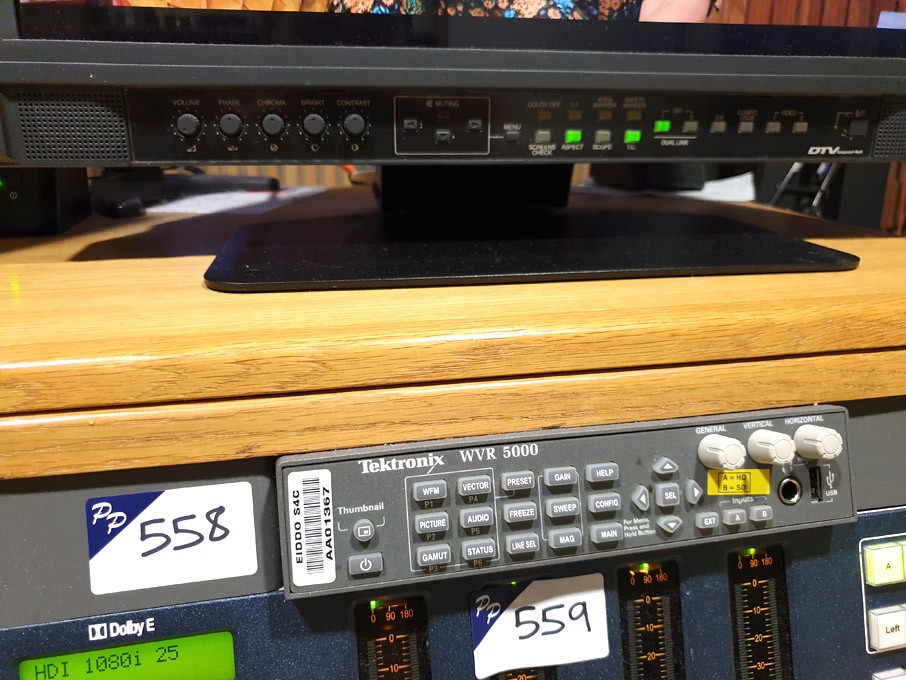 Tektronix WVR5000 multi format waveform rasteriser