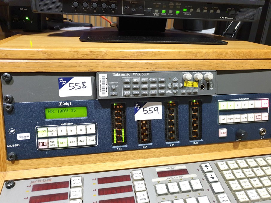 TSL AMU2-8HD high definition audio monitoring pane...