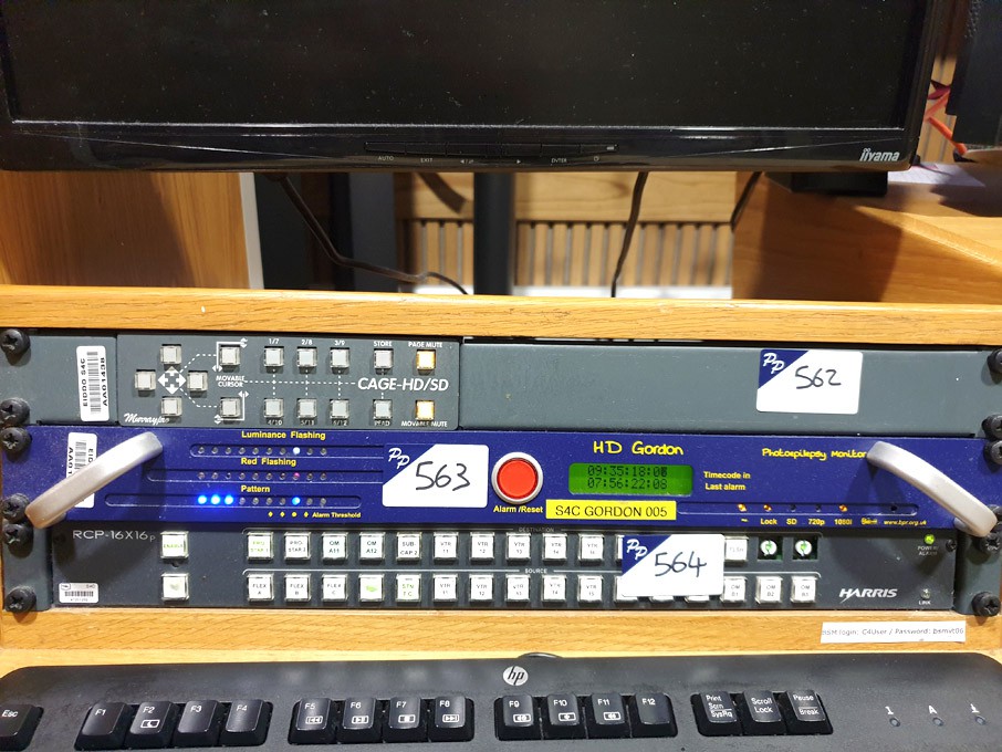 Harris RCP 16X16P router control panel