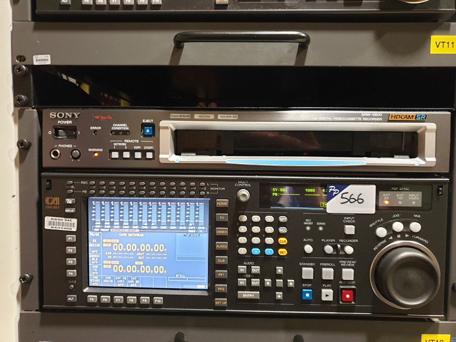 Sony SRW-5800 HD digital video cassette recorder,...