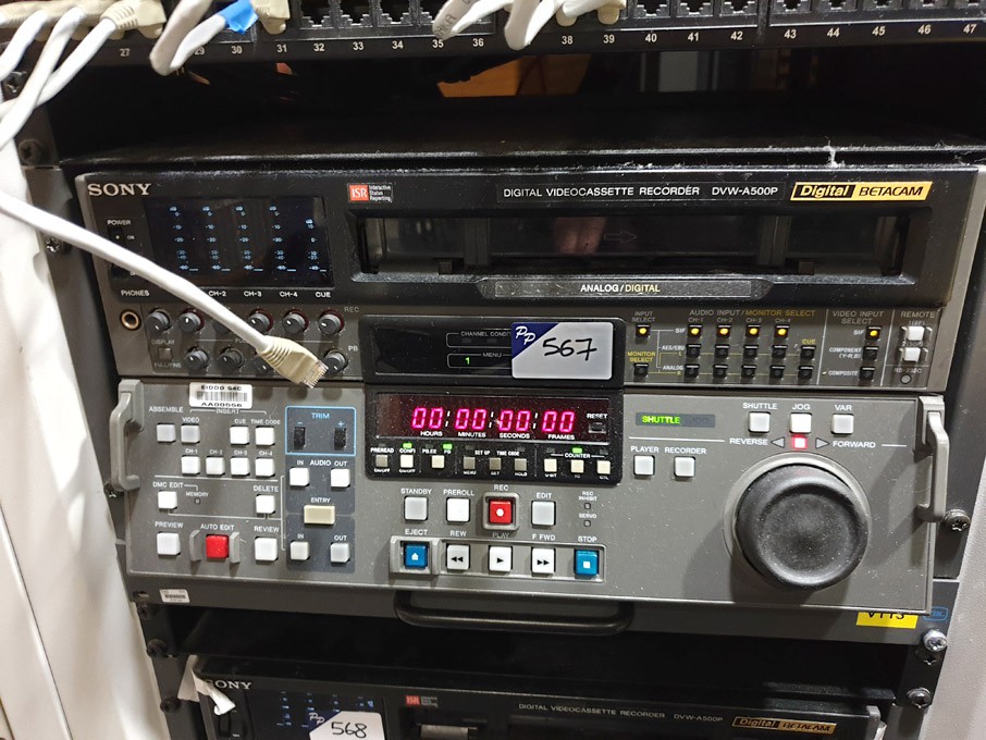 Sony DVW-A500P digital video cassette recorder