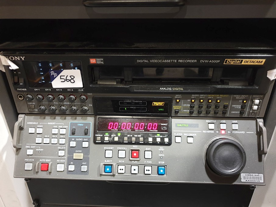 Sony DVW-A500P digital video cassette recorder