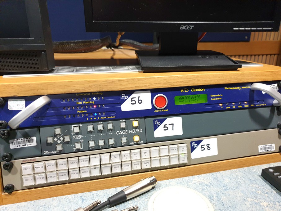 Pro-bel router control panel