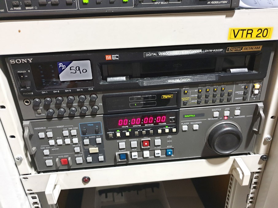 Sony DVW-A500P digital video cassette recorder