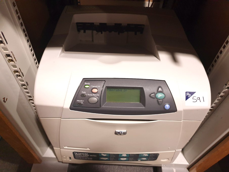 HP 4200DTN LaserJet a4 mono printer, network conne...