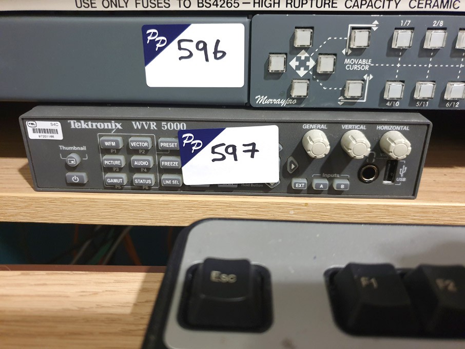 Tektronix WVR5000 multi format waveform rasteriser