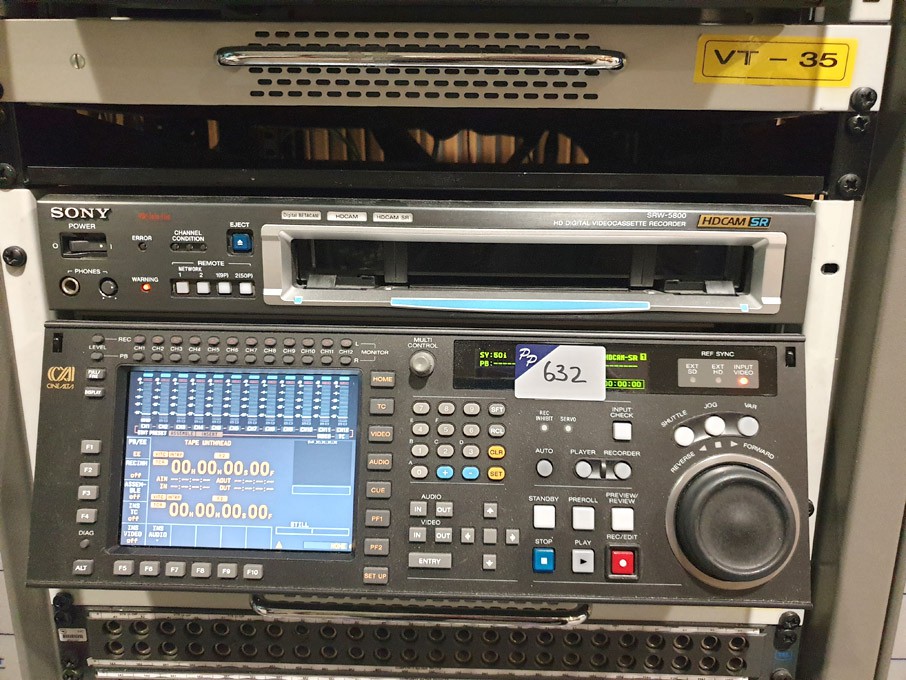 Sony SRW-5800 HD digital video cassette recorder,...