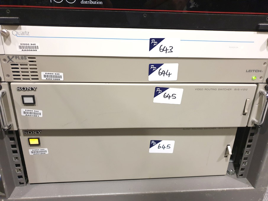 Leitch Xplus modular router switch