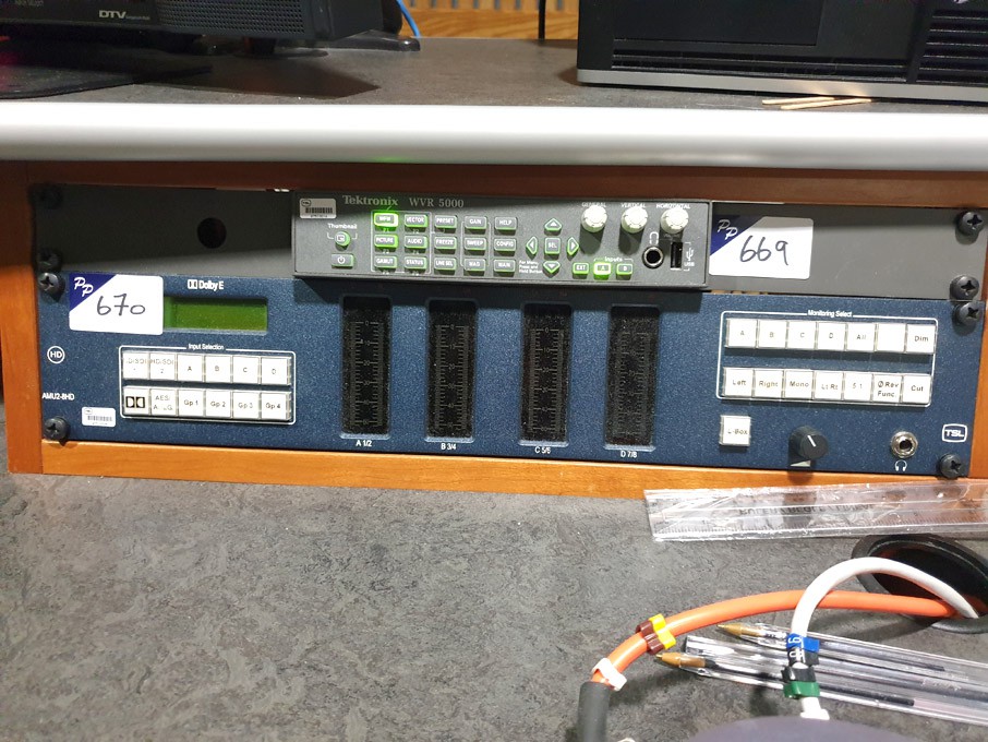 TSL AMU2-8HD high definition audio monitoring pane...