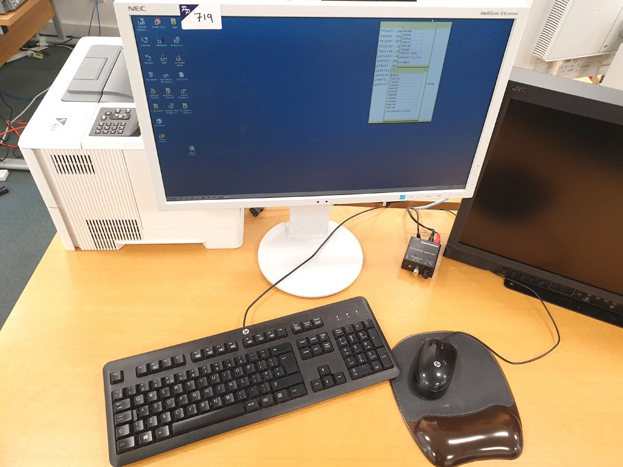 HP Z230 workstation PC with NEC Multisync EA234WMi...