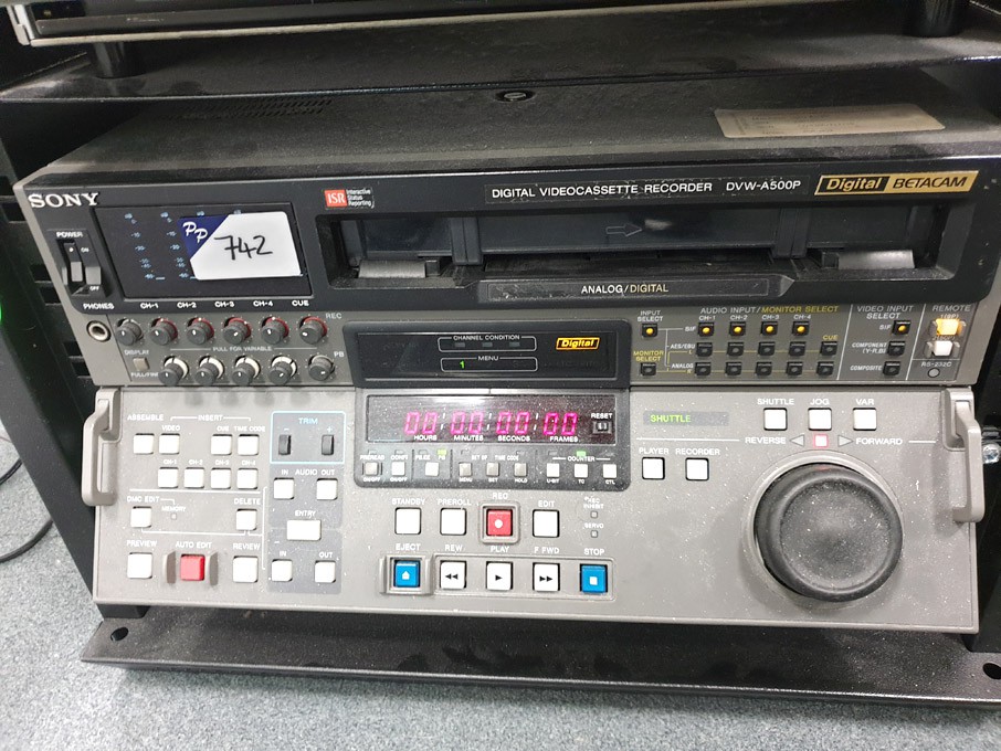 Sony DVW-A500P digital video cassette recorder