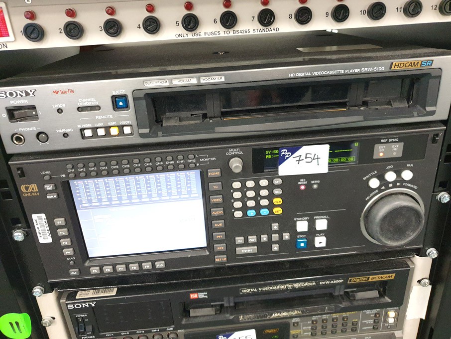 Sony SRW-5100 HD Digital video cassette player, 18...