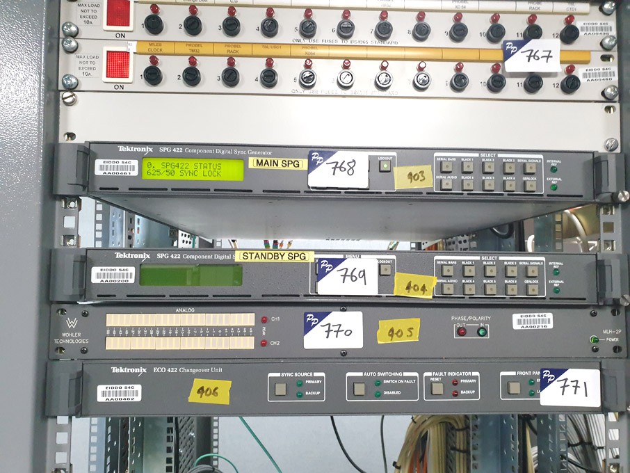 Tektronix SPG 422 component digital sync generator
