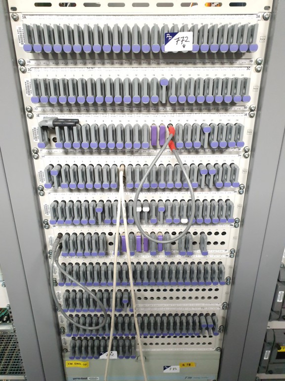 11x BES 24 way patch panels