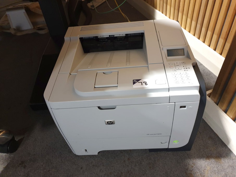 HP P3015 LaserJet mono a4 printer, network connect...