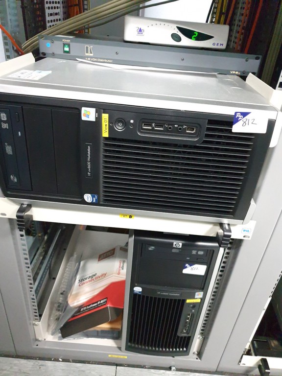 3x HP XW8600 workstation PC's (delayed collec...