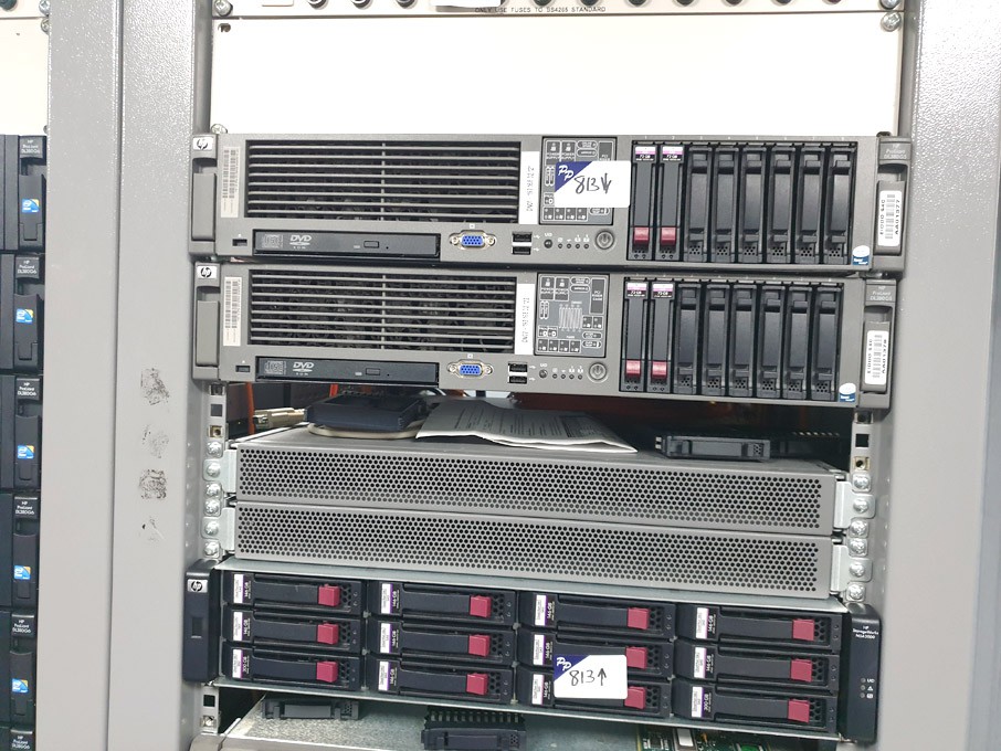 2x HP Proliant DL380 G5 Servers, HP MSA2000 Storag...