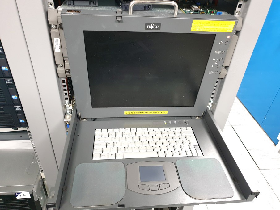 Fujitsu rack type monitor / keyboard
