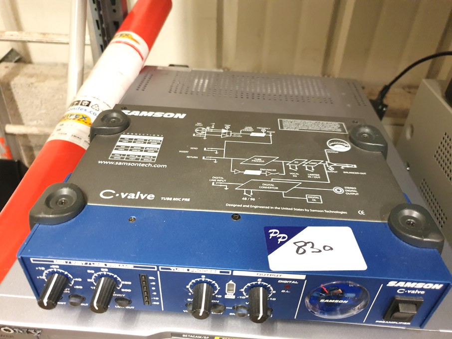 Samson valve tube MIC preamplifier