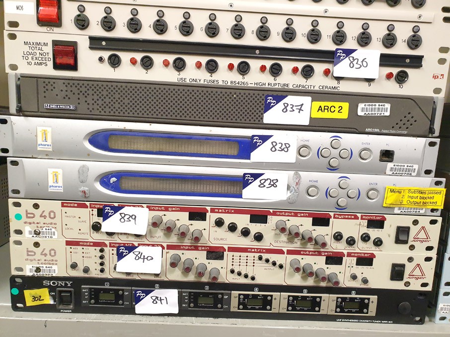 2x Pharos Communications GPI SMPTE/EBU unit