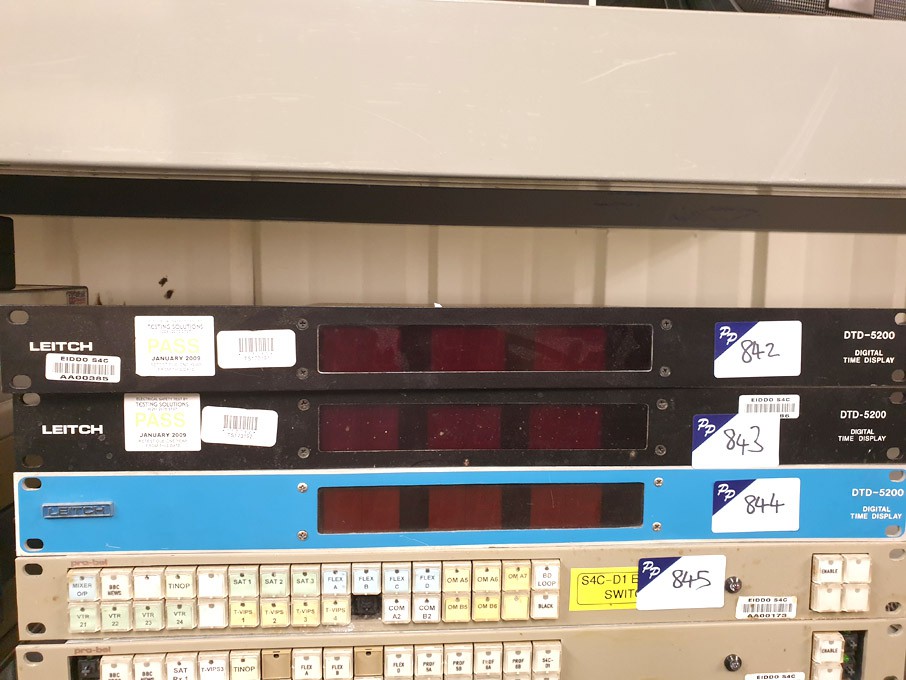 Leitch DTD-5200 digital time display