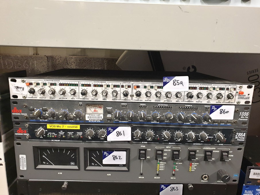 Harman DBX286A microphone pre amplifier