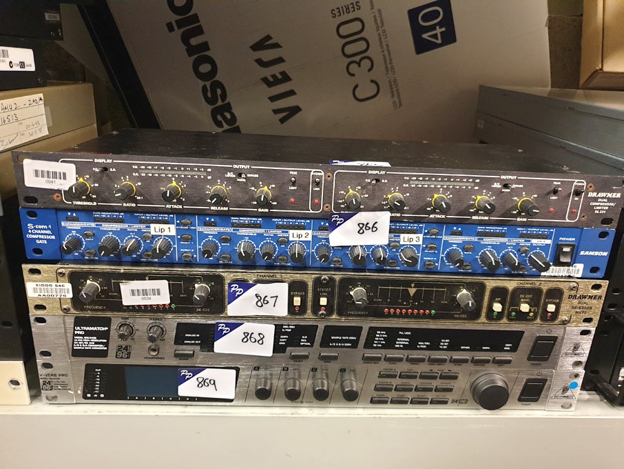 Samson s.com4 4 Channel compressor gate