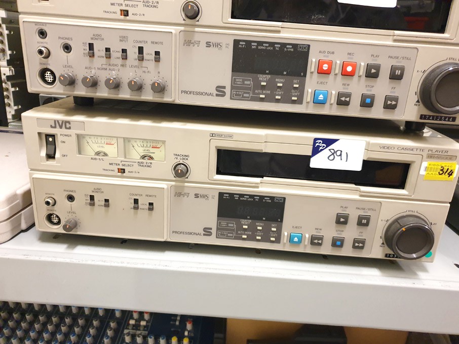 JVC BR-S500E video cassette player